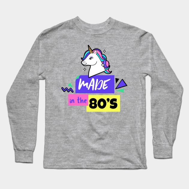 Made in the 80's - 80's Gift Long Sleeve T-Shirt by WizardingWorld